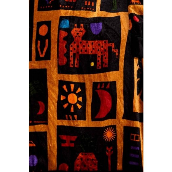 💕FARM RIO💕 Tropical Icons Kimono Robe ~ Tropical Icons Large L NWT - Picture 6 of 15